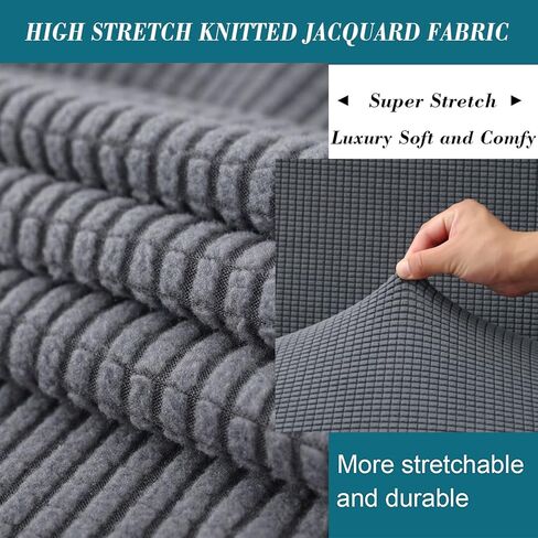 HFCNMY Stool Covers Rectangle,2 Pack Stretch Rectangle Bar Stool Covers Jacquard Vanity Stool Cover Washable Counter Stool Covers Saddle Seat Cover with Elastic Band for Wooden Metal Bench(Beige) in Kuwait