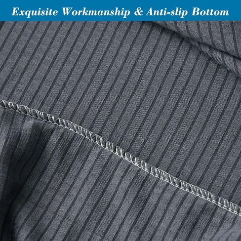 HFCNMY Stool Covers Rectangle,2 Pack Stretch Rectangle Bar Stool Covers Jacquard Vanity Stool Cover Washable Counter Stool Covers Saddle Seat Cover with Elastic Band for Wooden Metal Bench(Beige) in Kuwait