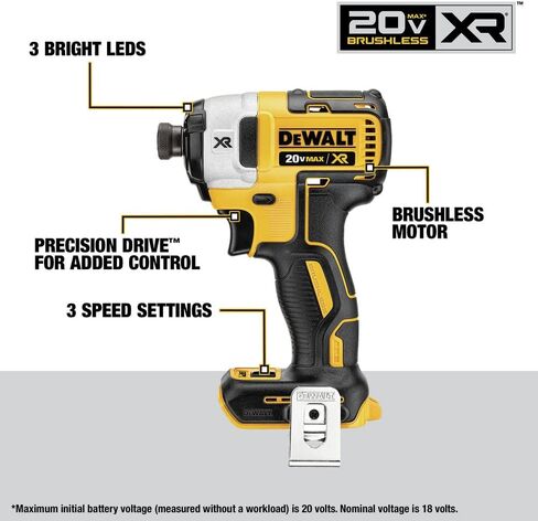 DEWALT 20V MAX XR Cordless Hammer Drill Driver and Impact Drive Combo Kit, Batteries and Charger Included (DCK249E1M1) in Saudi Arabia
