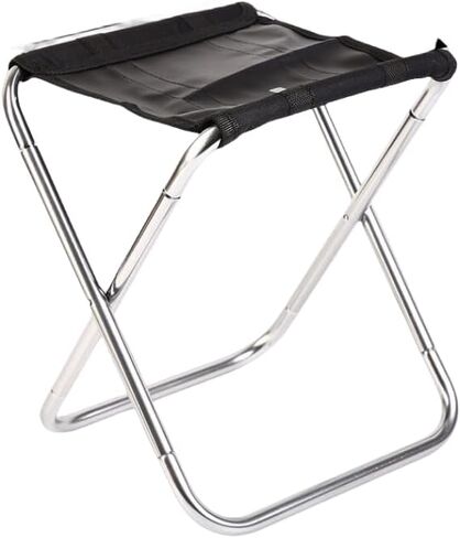 JTZXJJX Portable Foldable Waterproof Camping Stool, Heavy Duty Camping Stool with Thickened Tube Frame for Outdoor Hiking Backpacking Fishing Picnic Barbecue in Kuwait