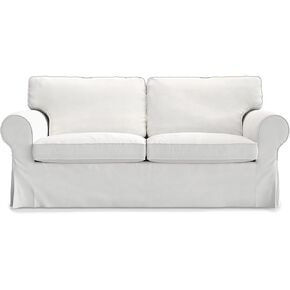 سادة الأغطية غطاء قطني بخمسة ألوان لكرسي Ektorp لاستبدال الغطاء الانزلاقي لكرسي IKEA Ektorp (قطن-أبيض) - غير مناسب لأريكة سلسلة Uppland.