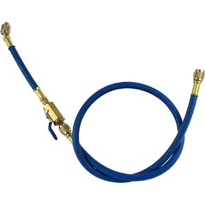 Imperial Tool 955MRB Hi-Performance Polarshield Charging Hose with 1/4" Automatic Low Loss Ball Valve Shut-Off, 5 Feet, Blue in Kuwait