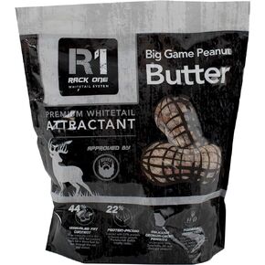 لعبة زبدة الفول السوداني الكبيرة من راك ون - حقيبة بوزن 5 رطل - جاذبة ذات ذيل أبيض ممتاز in Kuwait