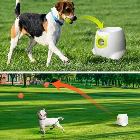 YEEGO DIRECT Dog Tennis Launcher Special Ball, Pet Safety Toy for Sports and Training,1.97" Diameter (6-Pack), Machine Not Included in Kuwait