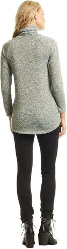 Teresa Maternity and Nursing Heathered Turtleneck Sweater in Kuwait
