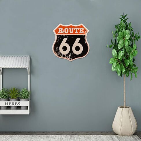 علامات القصدير المعدنية العتيقة علامات المرآب الرجعية للرجال ديكورات الحائط ملصقات متجر السيارات القديمة محطة النفط والغاز علامة رجل ديكور الكهف 5 قطع 8 × 12 بوصة in Kuwait