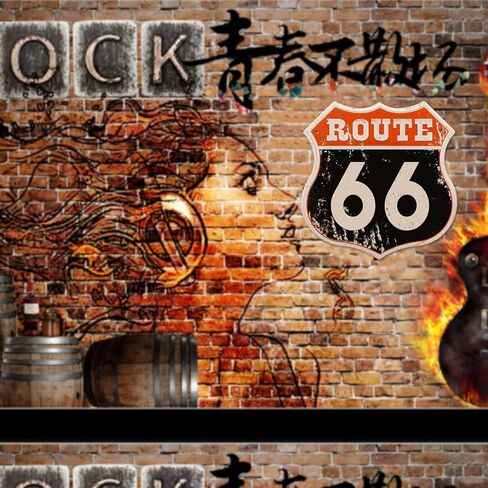 علامات القصدير المعدنية العتيقة علامات المرآب الرجعية للرجال ديكورات الحائط ملصقات متجر السيارات القديمة محطة النفط والغاز علامة رجل ديكور الكهف 5 قطع 8 × 12 بوصة in Kuwait