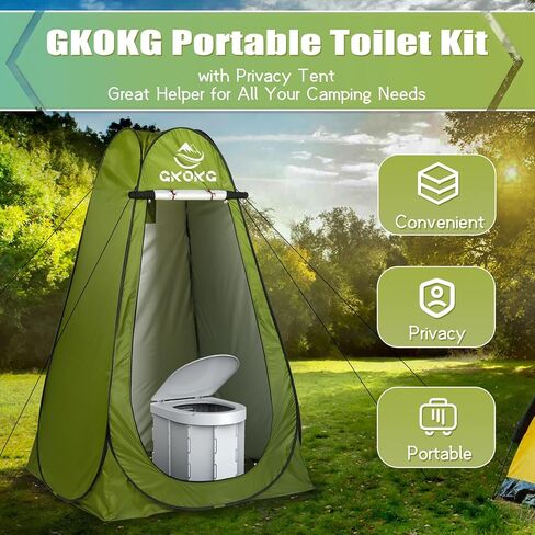 GKOKG Portable Tent with Portable Privacy Tent Set in Kuwait
