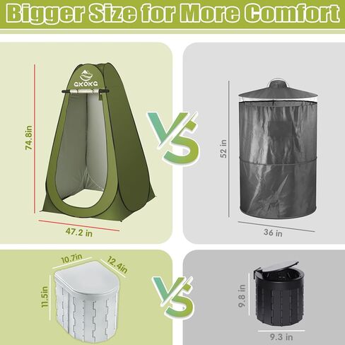 GKOKG Portable Tent with Portable Privacy Tent Set in Kuwait