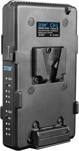 ZITAY Dual Channel V Mount Lock Smart Battery Charger for V-Mount Battery in Saudi Arabia