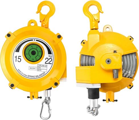 QWORK Spring Balancer, 7-11lbs(3-5kg) Retractable Balancer with 5 Ft Long Wire Rope and Hook, Retractable Spring Tool Hanging Holding Equipment in Kuwait
