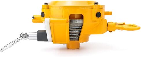 QWORK Spring Balancer, 7-11lbs(3-5kg) Retractable Balancer with 5 Ft Long Wire Rope and Hook, Retractable Spring Tool Hanging Holding Equipment in Kuwait