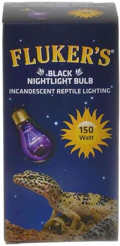 Fluker's Incandescent Black Nightlight Bulbs for Reptiles, 60 Watt in Saudi Arabia