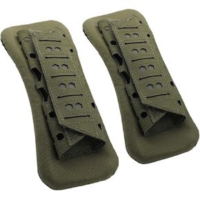 2 Pcs Tactical Vest Shoulder Pads Backpack Breathable Mesh Cushion Pad Lightweight Soft Strap Pads in Kuwait