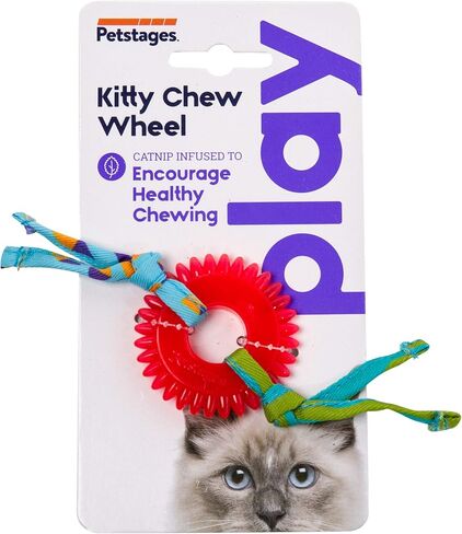 Catstages Dental Kitty Chew Wheel Catnip Cat Toy in Kuwait