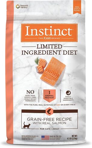 Instinct Limited Ingredient Diet Dry Cat Food, Real Rabbit, 4.5 lb. Bag in Kuwait