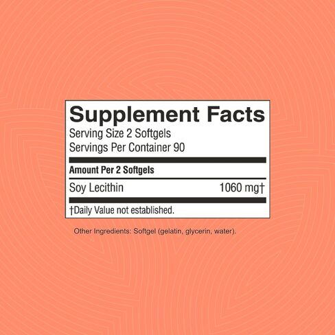 Nature's Sunshine Lecithin 180 Softgels in Saudi Arabia