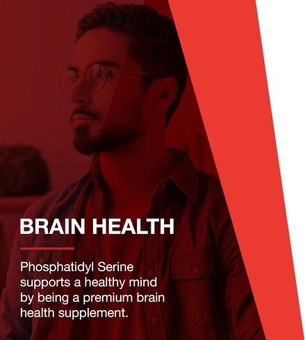 Protocol For Life Balance - Phosphatidyl Serine (Extra Strength) 300mg - Neurological and Cognitive Support, Helps Slow Down Signs of Aging - 50 Softgels in Saudi Arabia