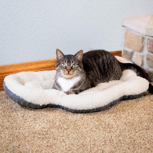 Kitty City Cat Bed, Cotton, 14"W x 19"L x 5"H in Kuwait