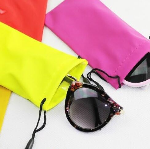 DMtse 10 Pack Soft Storage Pouch/Case/Sack for Sunglasses/Eyeglasses Gadgets Water Resistant Drawstring Storage Sack/Pouch Gadgets Cleaning & Storage Pouch (Color May Vary) (Color x 10) in Saudi Arabia