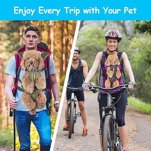 PetBonus Dog Front Carrier Backpacks, Legs Out Easy-fit Puppy Chest Carrier in Kuwait