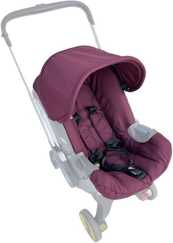 Changing Washing Kit,Canopy Sunshade Cover,Compatible with Car Seat Doona Strollers (Black) in Saudi Arabia