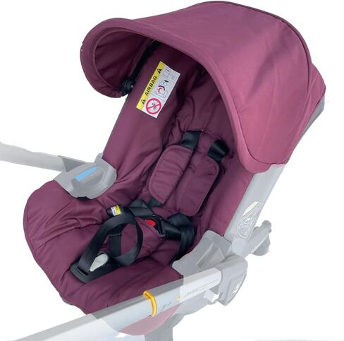 Changing Washing Kit,Canopy Sunshade Cover,Compatible with Car Seat Doona Strollers (Black) in Saudi Arabia