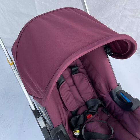 Changing Washing Kit,Canopy Sunshade Cover,Compatible with Car Seat Doona Strollers (Black) in Saudi Arabia