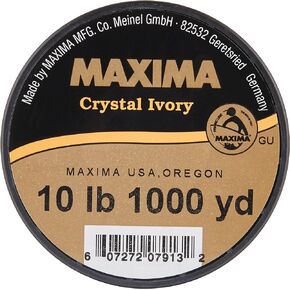 Maxima Fishing Line Guide Spools, Crystal Ivory