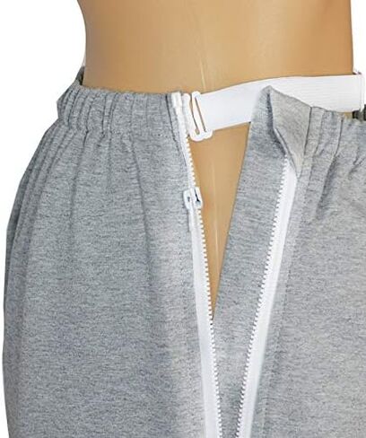 ملابس رعاية المرضى من BIHIKI، ملابس لمرضى الجراحة المسنين ذوي الإعاقة، سهلة الارتداء والخلع، مساعدات التمريض في المستشفى/المنزل، مناسبة للكسر، مرضى طريح الفراش/كبار السن (XL) in Kuwait