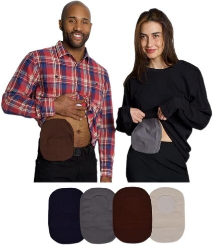 غطاء حقيبة الفغرة بفتحة شفة دائرية من Inspired Comforts - عبوة من 4 قطع in Kuwait