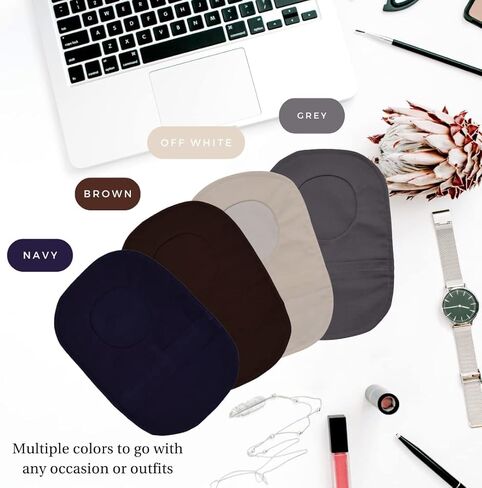 غطاء حقيبة الفغرة بفتحة شفة دائرية من Inspired Comforts - عبوة من 4 قطع in Kuwait