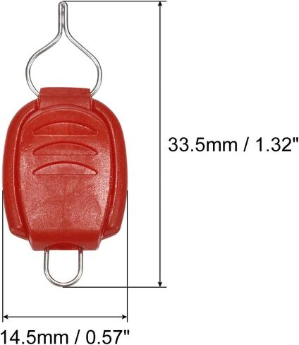 PATIKIL Fishing Line Holders, Baitcasting Reel Fishing Line Holder Clip Buckle Stopper Line Keeper Accessories in Saudi Arabia