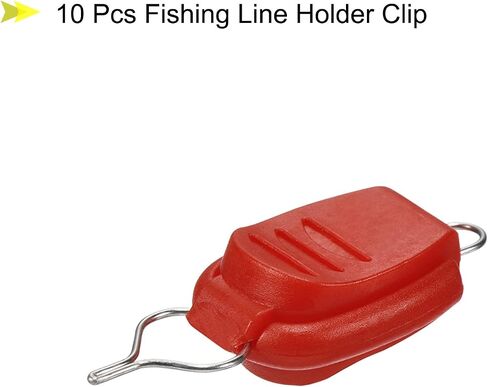 PATIKIL Fishing Line Holders, Baitcasting Reel Fishing Line Holder Clip Buckle Stopper Line Keeper Accessories in Saudi Arabia