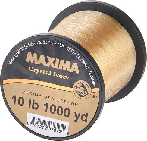 Maxima Fishing Line Guide Spools, Crystal Ivory in Saudi Arabia