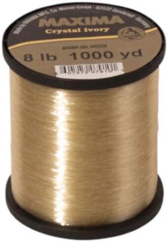 Maxima Fishing Line Guide Spools, Crystal Ivory in Saudi Arabia
