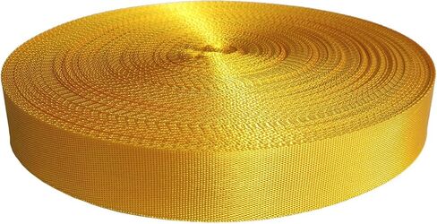 Yo-Yo2015 Nylon Webbing 1 Inch 30 Yards Durable Flat Nylon Webbing Strap for Backpack,Cargo Strap,Pet Leash or Collar,Gardening,Craft in Kuwait