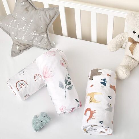 david's kids Minky Baby Blanket for Girls, Soft Lightweight Micro Fleece Blanket with Double Layer, Dotted Backing, Breathable Receiving Blanket for Newborns, 30x40 Inches, Floral Flowers in Saudi Arabia