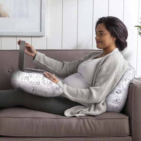 وسادة الحمل للجسم بالكامل من بوبي مع القطن العضوي، غطاء وسادة سهل الإزالة في البسكويت لدعم كامل الجسم، وسادة الجسم للحمل ووضعية ما بعد الولادة in Kuwait