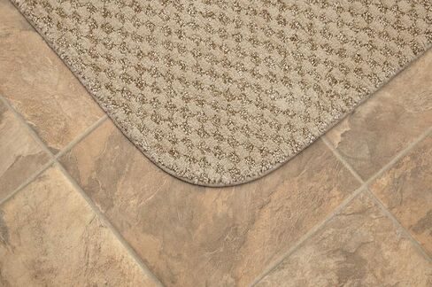 سجادة حمام جارلاند كابيرنيت نايلون قابلة للغسل، مجموعة سجادة مكونة من 3 قطع، كتان in Kuwait