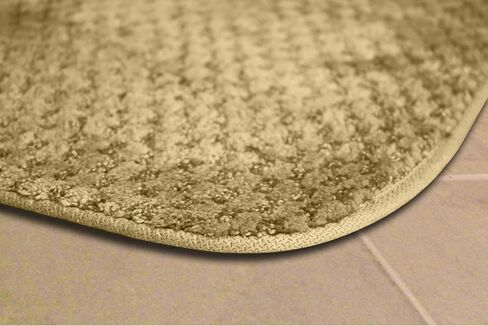 سجادة حمام جارلاند كابيرنيت نايلون قابلة للغسل، مجموعة سجادة مكونة من 3 قطع، كتان in Kuwait