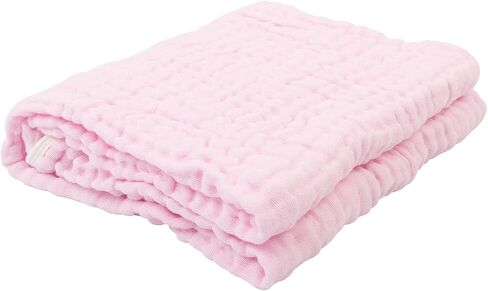 babygoal Baby Bath Towel 2 Pack, 100% Muslin Cotton Hooded Towel for Newborn,Toddler,Infant, Absorbent & Hypoallergenic Baby Gift for Boys Girls 35"x35" T0607 in Saudi Arabia