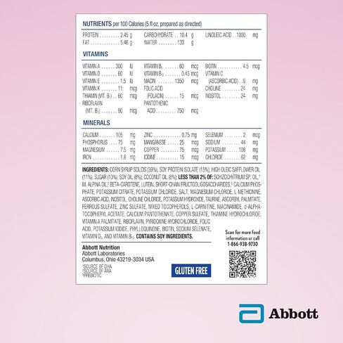 Similac Soy Isomil Infant Formula, for Fussiness & Gas, Plant-Based Protein, Baby Formula Powder, 30.8-oz Value Can, Pack of 4 in Saudi Arabia