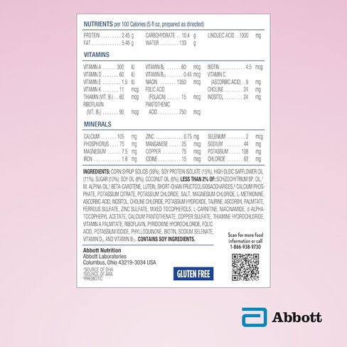 Similac Soy Isomil Infant Formula, for Fussiness & Gas, Plant-Based Protein, Baby Formula Powder, 12.4-oz Can, Pack of 6 in Saudi Arabia