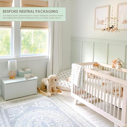 أكياس حفاضات جديدة للأطفال للاستعمال مرة واحدة (إجمالي 220 كيسًا) مقاس 7.5 × 15 بوصة | أكياس حفاضات برائحة اللافندر سهلة الربط للاستعمال مرة واحدة | أكياس قمامة الحفاضات المقاومة للتسرب | منتج أساسي لتغيير الحفاضات أثناء التنقل in Kuwait