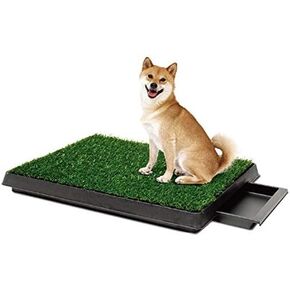 Dog bedpans with Grass Pads, Portable pet bedpans That can be Washed in Kuwait