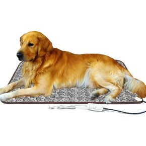 Pet Heating Pad for Small Dogs Cats Heated Bed mat Indoor Electric Cat Heating pad Waterproof Dog Heating pad Chew Proof Cord,Easy Clean in Saudi Arabia