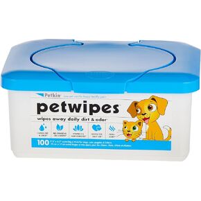 Petkin Petwipes 100 count in Kuwait