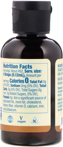 NOW Foods French Vanilla Liquid Stevia, 2 Ounces (Pack of 5) in Saudi Arabia