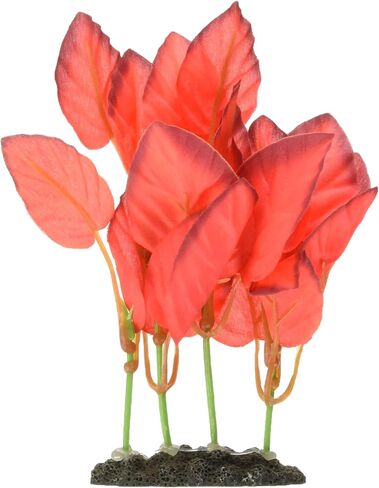 Marina Naturals, Green Foreground Silk Plant, Medium Fish Tank Decoration, PP114 in Saudi Arabia